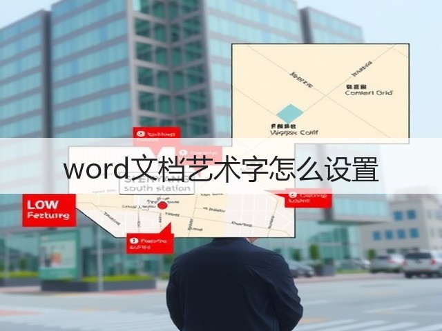 word文档艺术字怎么设置(图1) word文档艺术字怎么设置(图1)