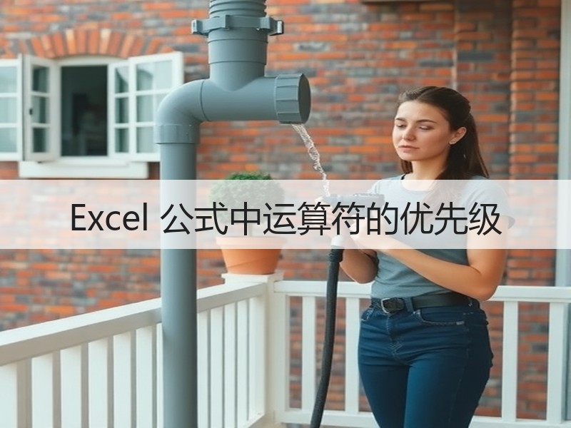 Excel 公式中运算符的优先级 - 诺云壹观办公网