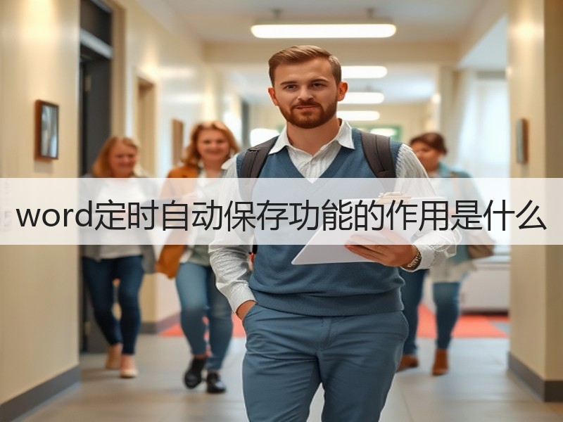 word定时自动保存功能的作用是什么 - 诺云壹观办公网