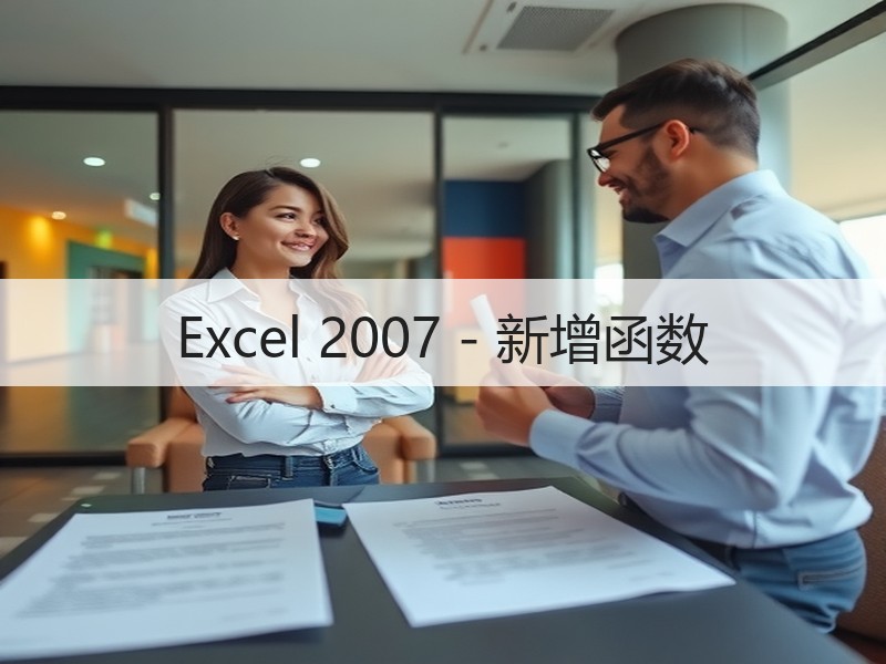 Excel 2007 - 新增函数 - 诺云壹观办公网
