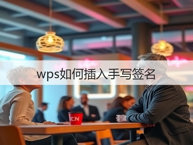 wps如何插入手写签名(图3) wps如何插入手写签名(图3)