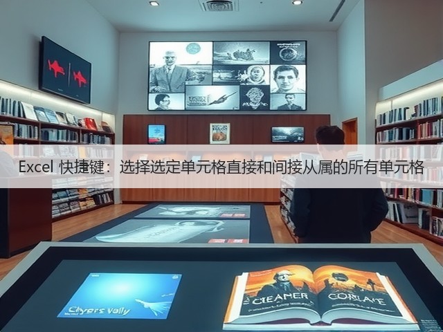 Excel 快捷键:选择选定单元格直接和间接从属的所有单元格(图3) Excel 快捷键:选择选定单元格直接和间接从属的所有单元格(图3)