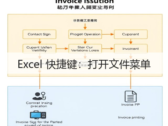 Excel 快捷键:打开文件菜单(图3) Excel 快捷键:打开文件菜单(图3)
