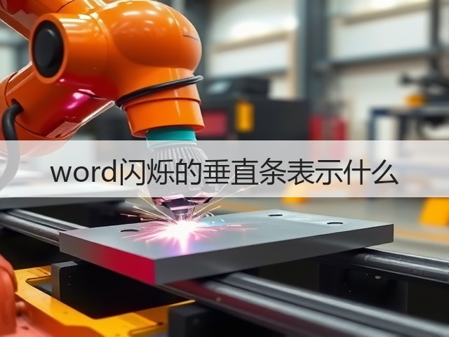 word闪烁的垂直条表示什么(图3) word闪烁的垂直条表示什么(图3)