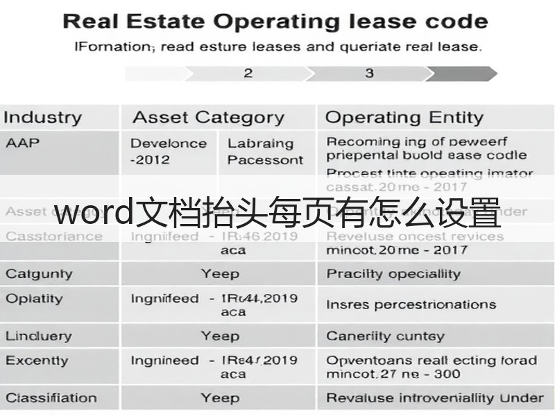word文档抬头每页有怎么设置 - 诺云壹观办公网