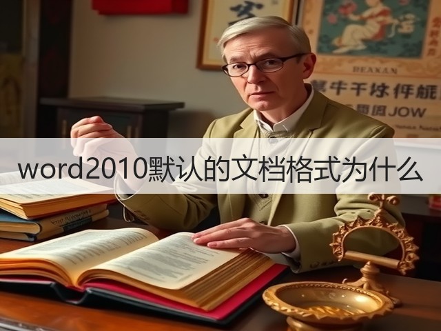 word2010默认的文档格式为什么(图2)