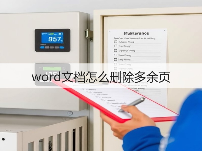 word文档怎么删除多余页 - 诺云壹观办公网