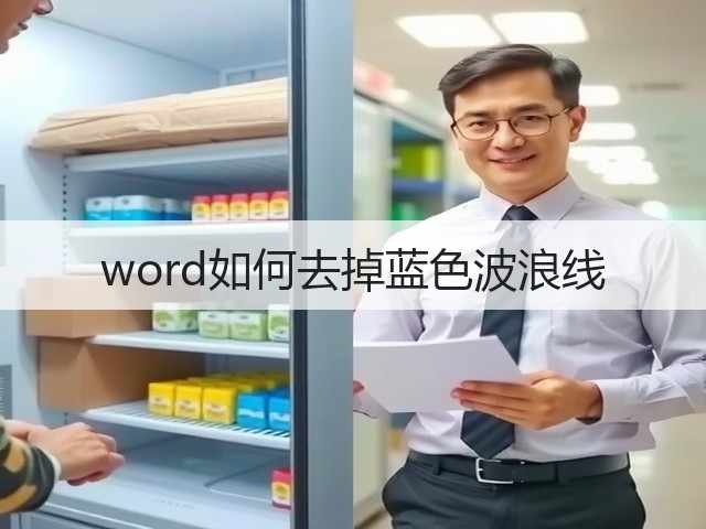 word如何去掉蓝色波浪线(图3)
