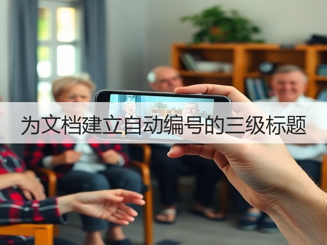 为文档建立自动编号的三级标题(图2) 为文档建立自动编号的三级标题(图2)
