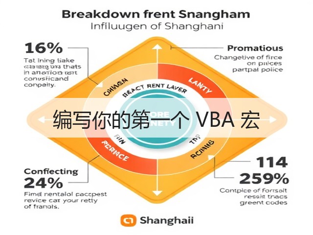 编写你的第一个 VBA 宏(图1) 编写你的第一个 VBA 宏(图1)