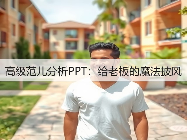 高级范儿分析PPT:给老板的魔法披风(图3) 高级范儿分析PPT:给老板的魔法披风(图3)