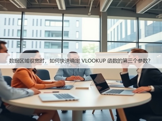数据区域很宽时,如何快速确定 VLOOKUP 函数的第三个参数?(图2) 数据区域很宽时,如何快速确定 VLOOKUP 函数的第三个参数?(图2)