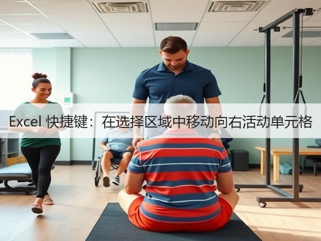 Excel 快捷键:在选择区域中移动向右活动单元格(图2) Excel 快捷键:在选择区域中移动向右活动单元格(图2)