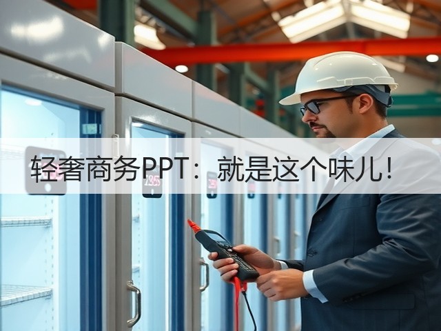 轻奢商务PPT：就是这个味儿！(图1)