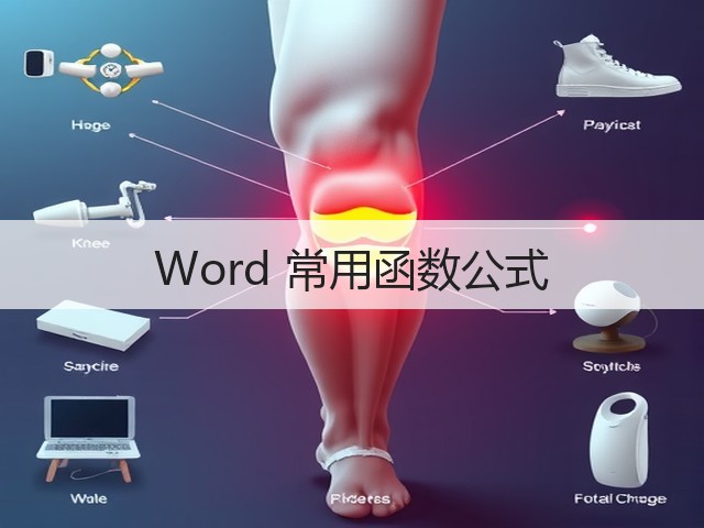 Word 常用函数公式(图2) Word 常用函数公式(图2)