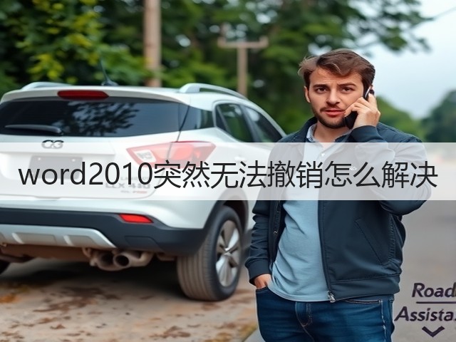 word2010突然无法撤销怎么解决(图3)