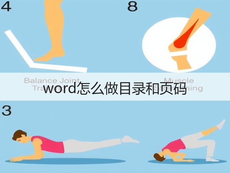 word怎么做目录和页码 - 诺云壹观办公网