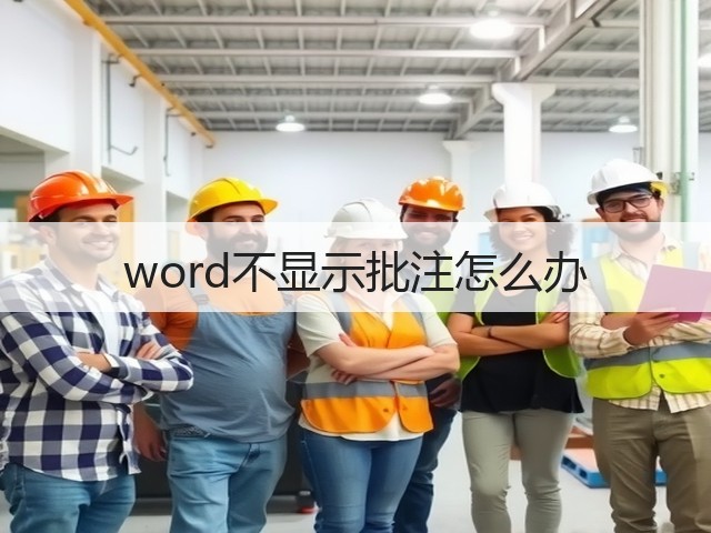 word不显示批注怎么办(图3) word不显示批注怎么办(图3)