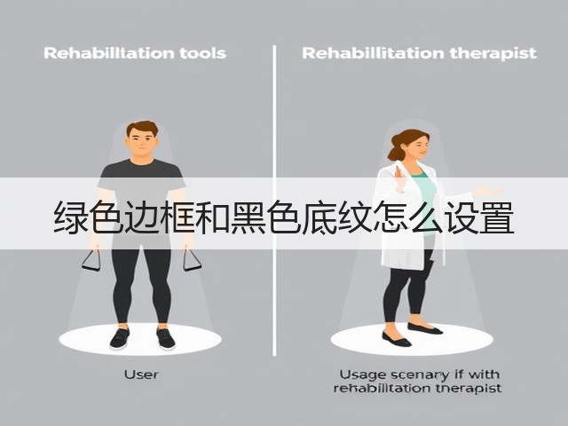 绿色边框和黑色底纹怎么设置(图3) 绿色边框和黑色底纹怎么设置(图3)
