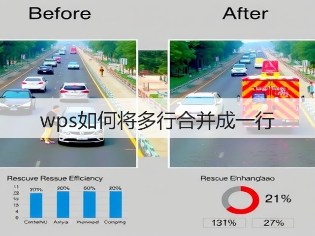 wps如何将多行合并成一行(图1)