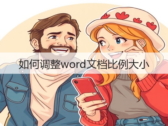 如何调整word文档比例大小(图2) 如何调整word文档比例大小(图2)