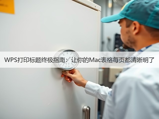 WPS打印标题终极指南:让你的Mac表格每页都清晰明了(图2) WPS打印标题终极指南:让你的Mac表格每页都清晰明了(图2)