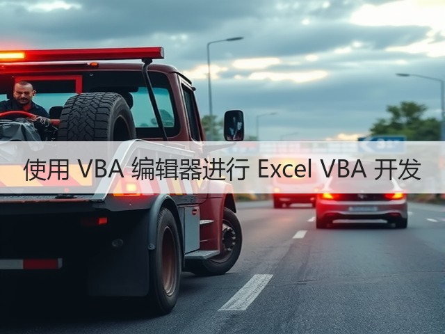 使用 VBA 编辑器进行 Excel VBA 开发(图2) 使用 VBA 编辑器进行 Excel VBA 开发(图2)