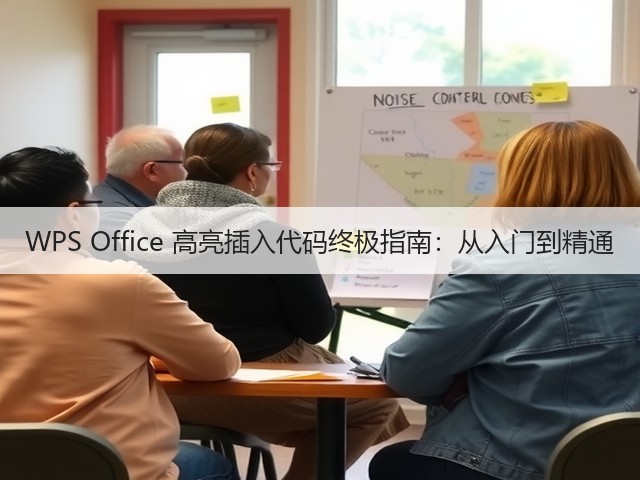 WPS Office 高亮插入代码终极指南：从入门到精通(图3)
