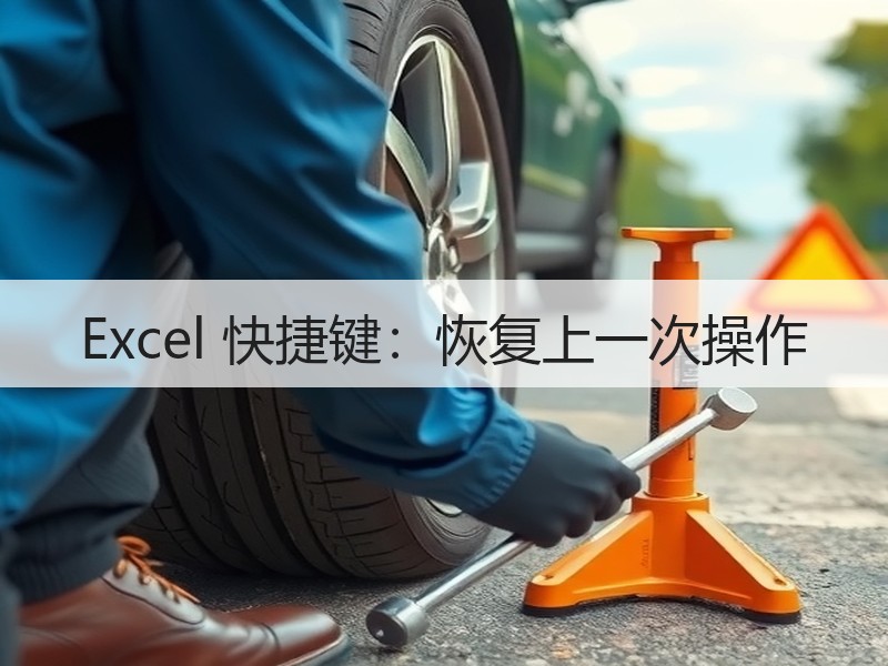 Excel 快捷键：恢复上一次操作 - 诺云壹观办公网
