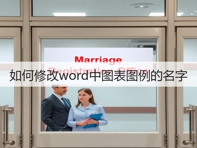 如何修改word中图表图例的名字(图1)