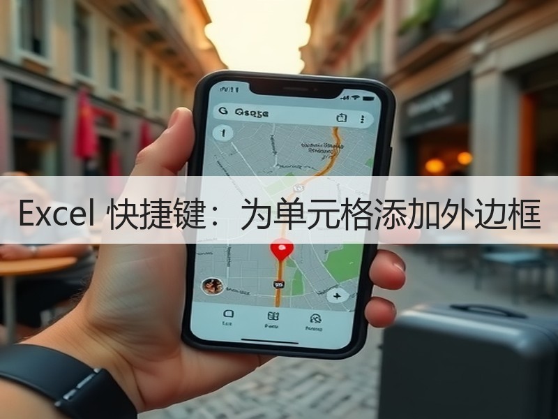 Excel 快捷键：为单元格添加外边框 - 诺云壹观办公网