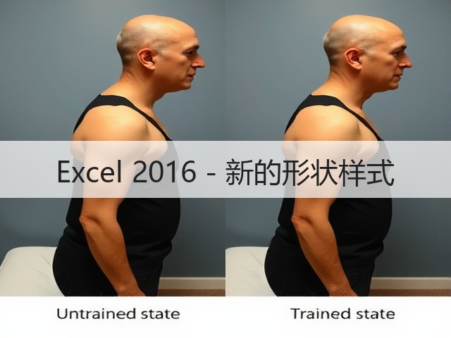 Excel 2016 - 新的形状样式(图2) Excel 2016 - 新的形状样式(图2)