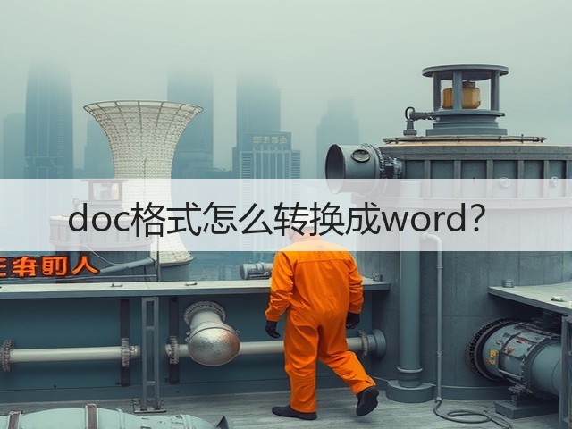 doc格式怎么转换成word？(图2)