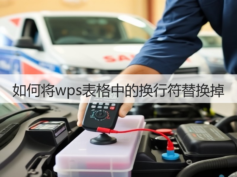 如何将wps表格中的换行符替换掉 - 诺云壹观办公网