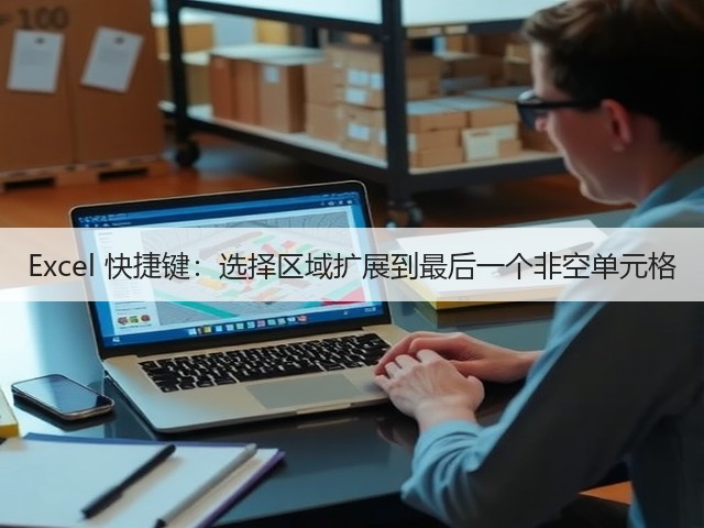 Excel 快捷键：选择区域扩展到最后一个非空单元格(图2)