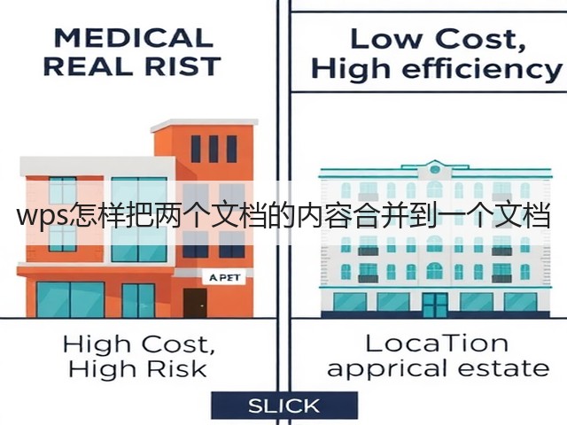 wps怎样把两个文档的内容合并到一个文档(图1)