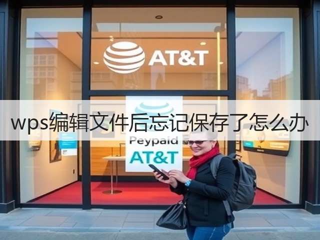 wps编辑文件后忘记保存了怎么办(图3) wps编辑文件后忘记保存了怎么办(图3)