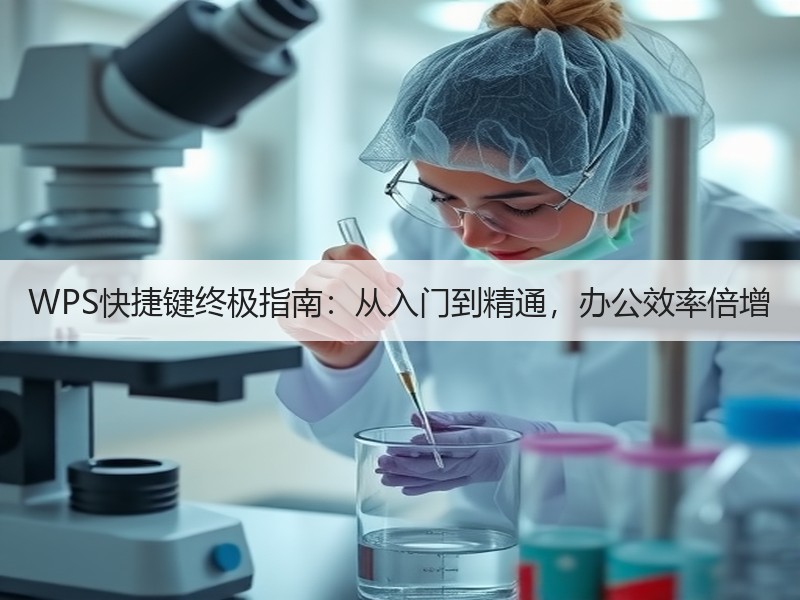 WPS快捷键终极指南：从入门到精通，办公效率倍增 - 诺云壹观办公网