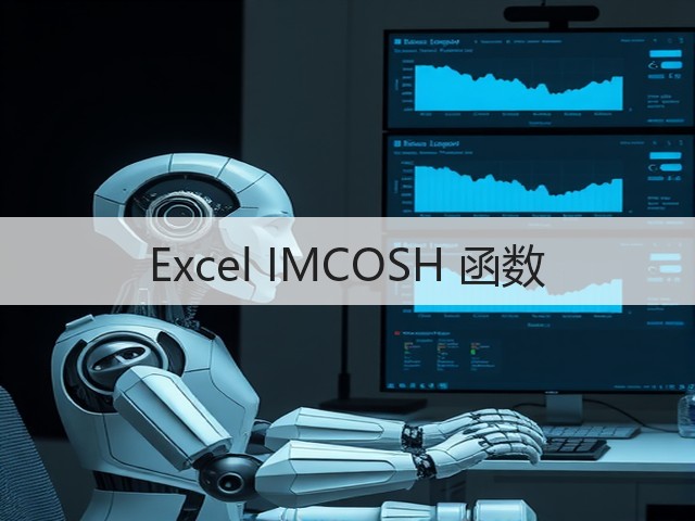 Excel IMCOSH 函数(图2) Excel IMCOSH 函数(图2)