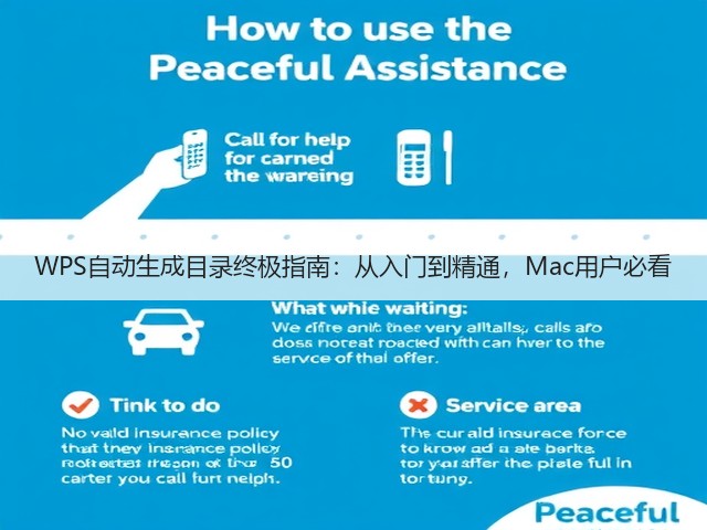 WPS自动生成目录终极指南：从入门到精通，Mac用户必看(图1)