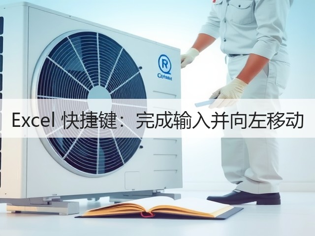 Excel 快捷键:完成输入并向左移动(图3) Excel 快捷键:完成输入并向左移动(图3)