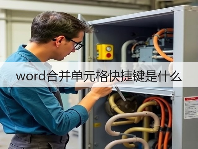 word合并单元格快捷键是什么(图2) word合并单元格快捷键是什么(图2)