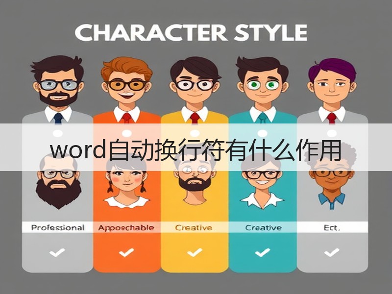 word自动换行符有什么作用 - 诺云壹观办公网