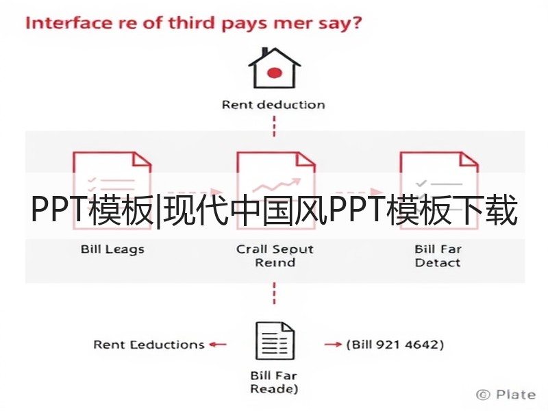 PPT模板|现代中国风PPT模板下载 - 诺云壹观办公网