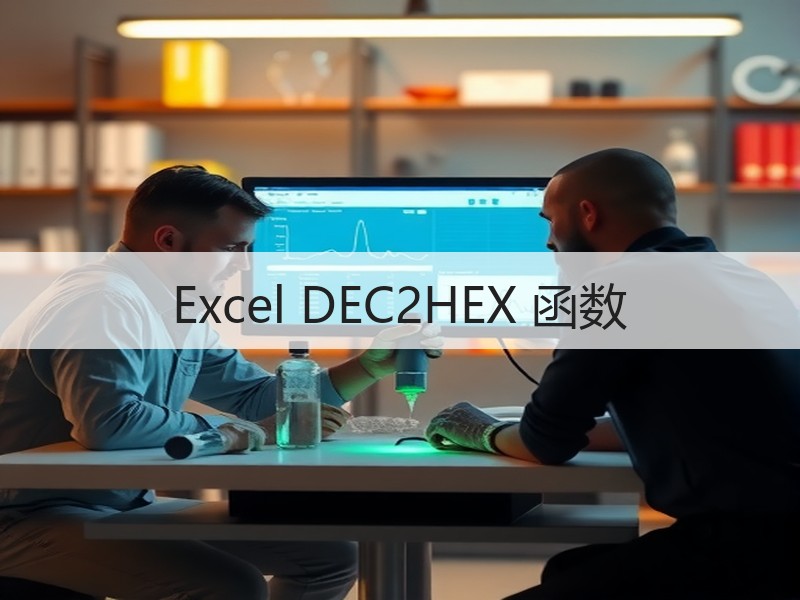 Excel DEC2HEX 函数 - 诺云壹观办公网