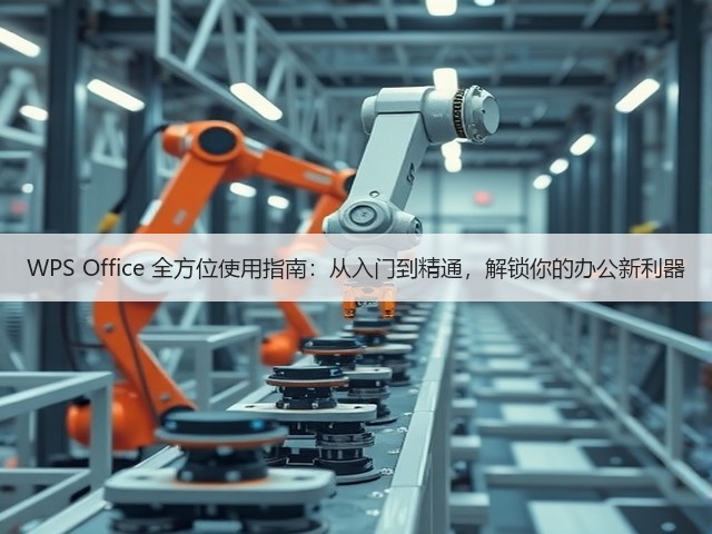 WPS Office 全方位使用指南:从入门到精通,解锁你的办公新利器(图3) WPS Office 全方位使用指南:从入门到精通,解锁你的办公新利器(图3)