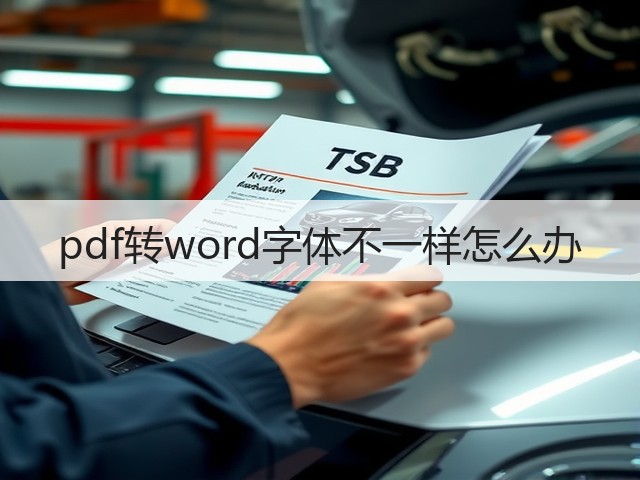 pdf转word字体不一样怎么办(图3) pdf转word字体不一样怎么办(图3)