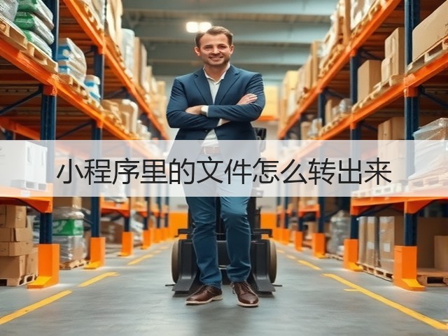 小程序里的文件怎么转出来(图2)