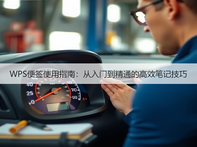 WPS便签使用指南：从入门到精通的高效笔记技巧(图1)