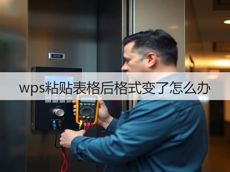 wps粘贴表格后格式变了怎么办 - 诺云壹观办公网